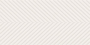 Alt Tag: Feelings White C STR R 29.8x59.8 бял декоративен фриз с диагонални линии за баня — онлайн магазин за обзавеждане KERANOVA