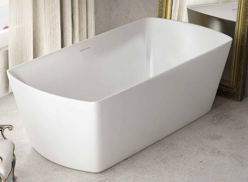 Свободно стояща вана Orlando 180х85 см. акрилна, двустранен акрил, регулируеми крака, автоматичен сифон — онлайн магазин KERANOVA