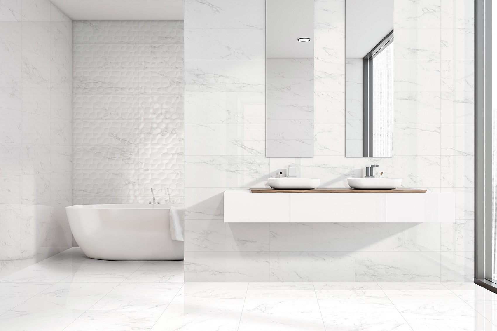 Giulietta Shiny 59.5x59.5 ITT Ceramic полиран гранитогрес за ванa, 59,5x59,5 см, първо качество – онлайн магазин за обзавеждане за бани KERANOVA