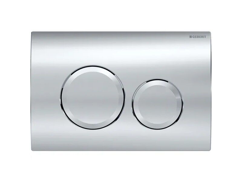 Geberit Duofix Delta с активатор Delta20 бял/лъскав хром - бутони за вграждане Delta20, онлайн магазин KERANOVA