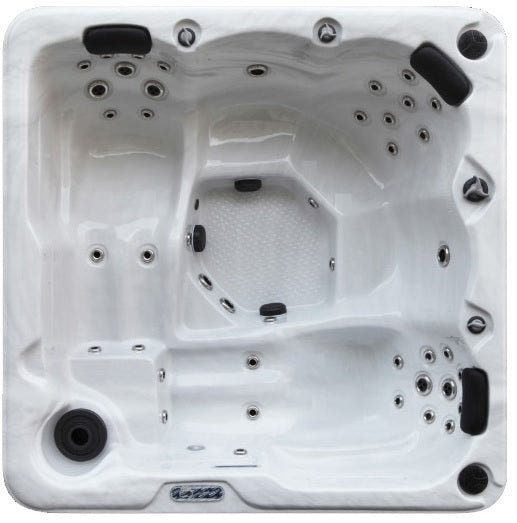 Goldline 200x200 см. луксозно петместно джакузи с Balboa електроника, Aristech акрил и термо покривало - KERANOVA онлайн магазин