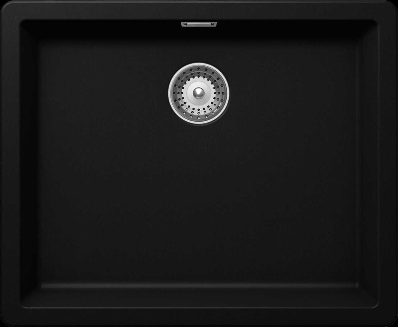 Гранитна мивка Schock Greenwich N100L - 8 цвята в цвят Carbonium черна за шкаф 60 см, Cristadur гранитна чиния, онлайн магазин KERANOVA