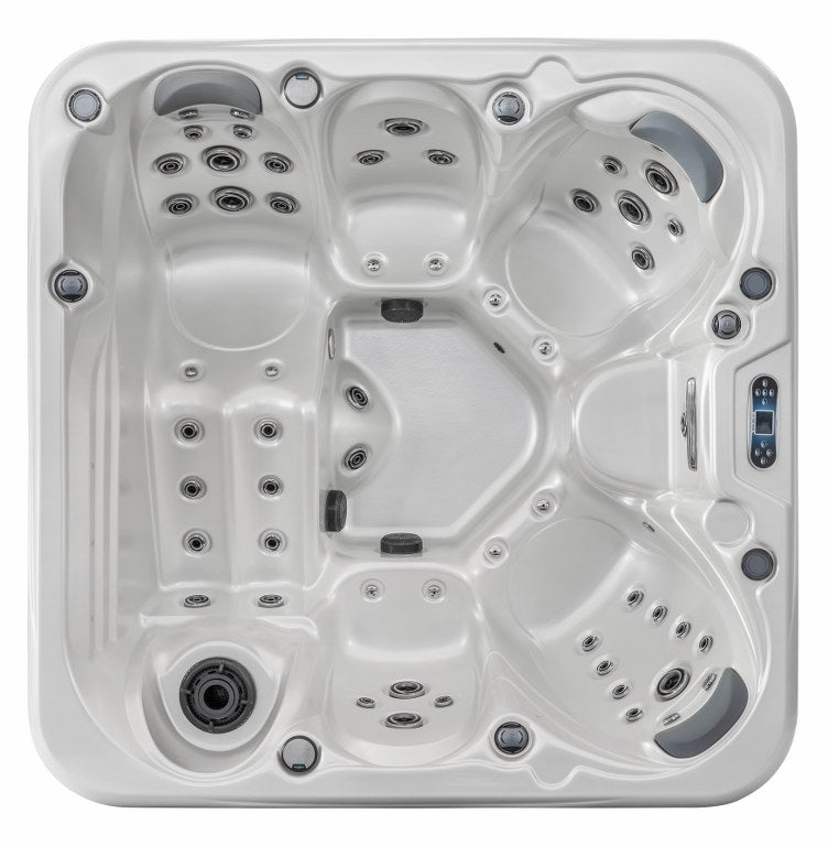 Design HC 1 200x200 см. бяло градинско джакузи с множество хидромасажни дюзи - онлайн магазин за обзавеждане KERANOVA