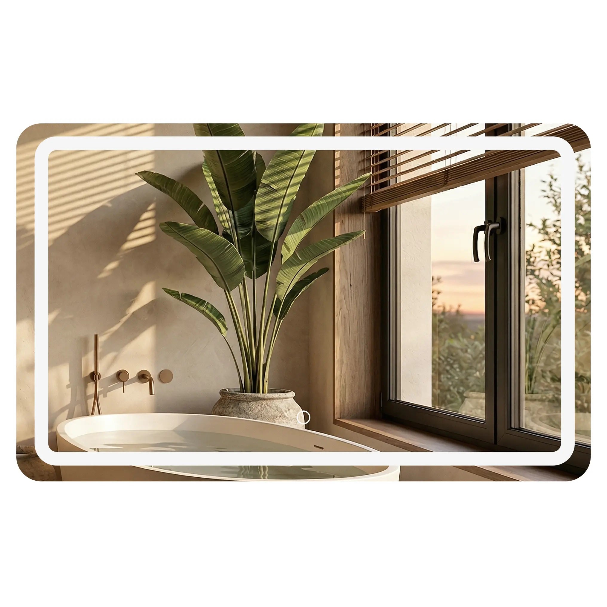 Огледало с осветление EDIT 100х60 см.