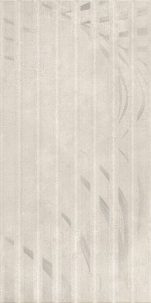 Happiness Grey STR Decor Mix 30x60 декоративна плочка с фина текстура и вертикални райета от KERANOVA онлайн магазин за обзавеждане за бани