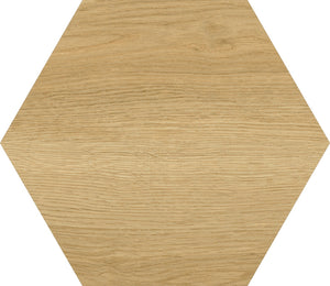 Hexa Verona Miel 23x27 дървоподобна шестоъгълна плочка за баня от онлайн магазин за обзавеждане KERANOVA