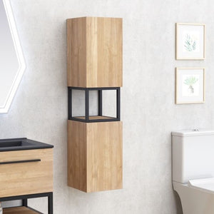 Колона за баня ICP 3030125-039 Simon в модерен дървесен дизайн за онлайн магазин за обзавеждане за бани KERANOVA