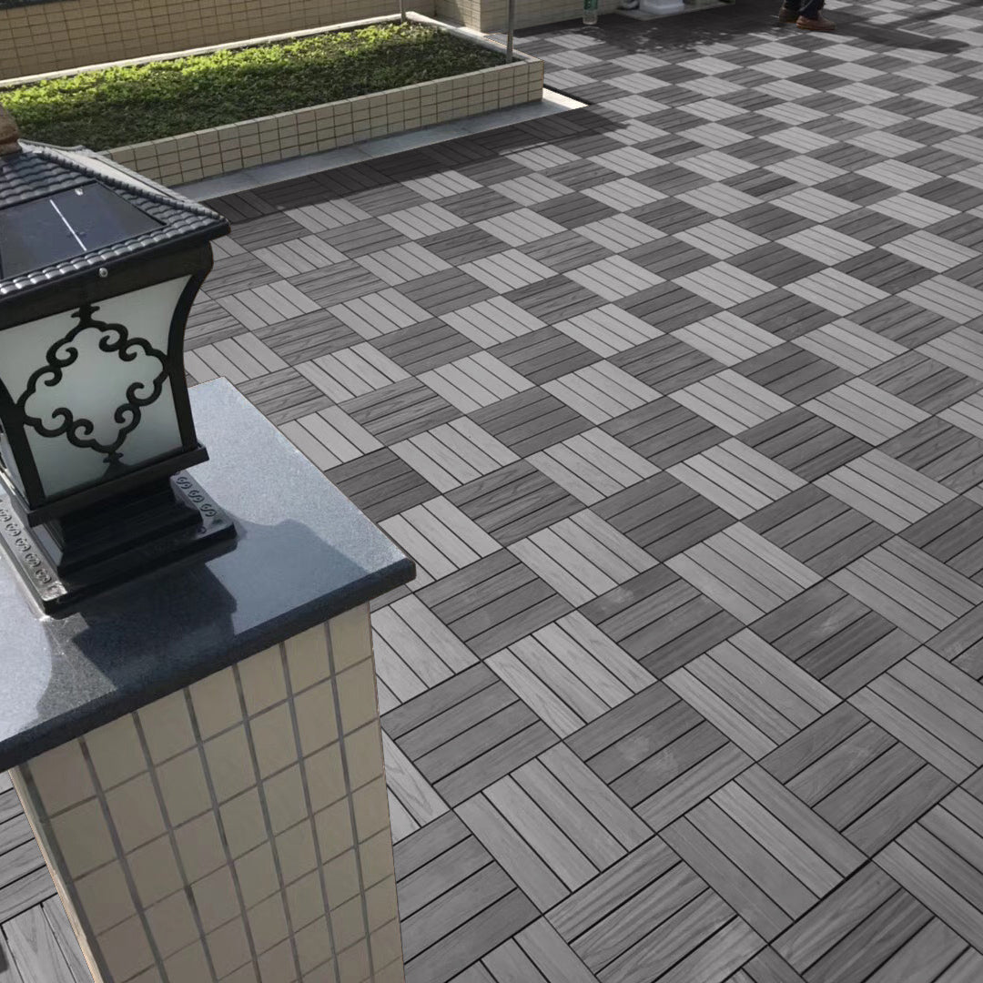 Подов декоративен панел IC SS05 MAGIC GRAY - антиплъзгащ HDPE+влакна дизайн за външна/вътрешна употреба, онлайн магазин KERANOVA