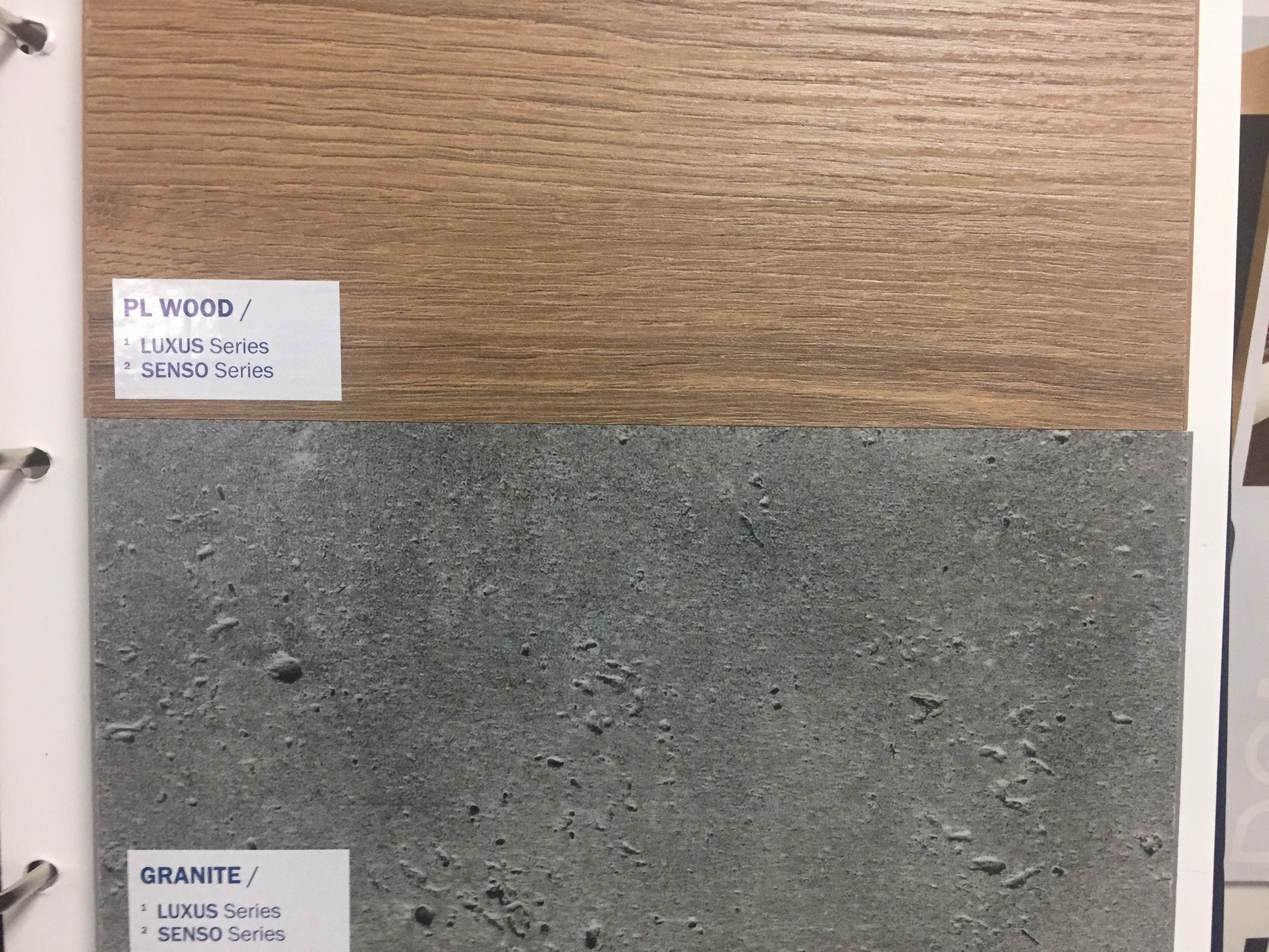 Мебел за баня Luxus PL Wood 45х28 см. – дървен завършек PL Wood и гранитен мострен панел за онлайн магазин KERANOVA