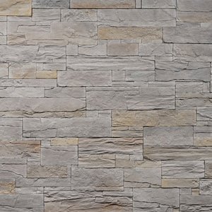 Isola Slim Light Gray 114905 декоративна каменна облицовка за стена, онлайн магазин за обзавеждане за бани KERANOVA