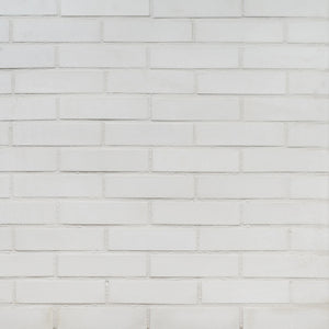 Керамическа бяла тухлена плочка Kerabrick White 108625 - онлайн магазин за обзавеждане за бани KERANOVA
