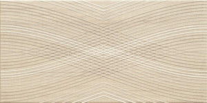 Kervara Modern Beige Decor 22.3x44.8 декоративна бежова плочка с модерна шарка за баня - онлайн магазин за обзавеждане KERANOVA