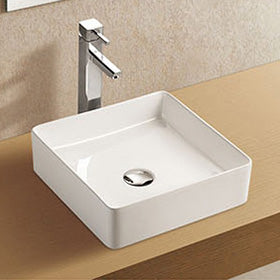 Купа LT-2179-S 36x36 тънкостенна мивка за монтаж върху плот - онлайн магазин за обзавеждане за бани KERANOVA