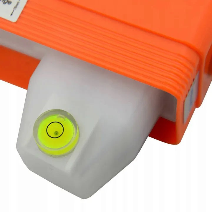 Комплект Lungo Gold 2 - близък план на нивелирна духалка на оранжева EasyBox кутия за вграждане, онлайн магазин KERANOVA