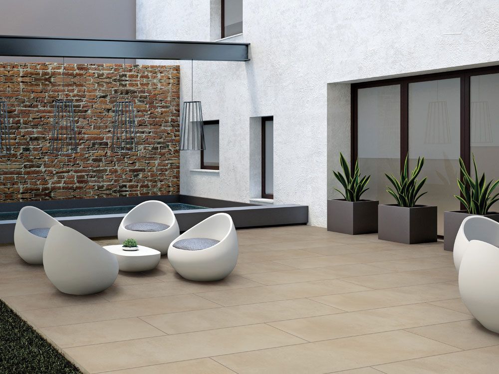 Luna Sand 60x60x2 см. гранитогрес 2 см калиброван за тераса и баня, онлайн магазин за обзавеждане за бани KERANOVA