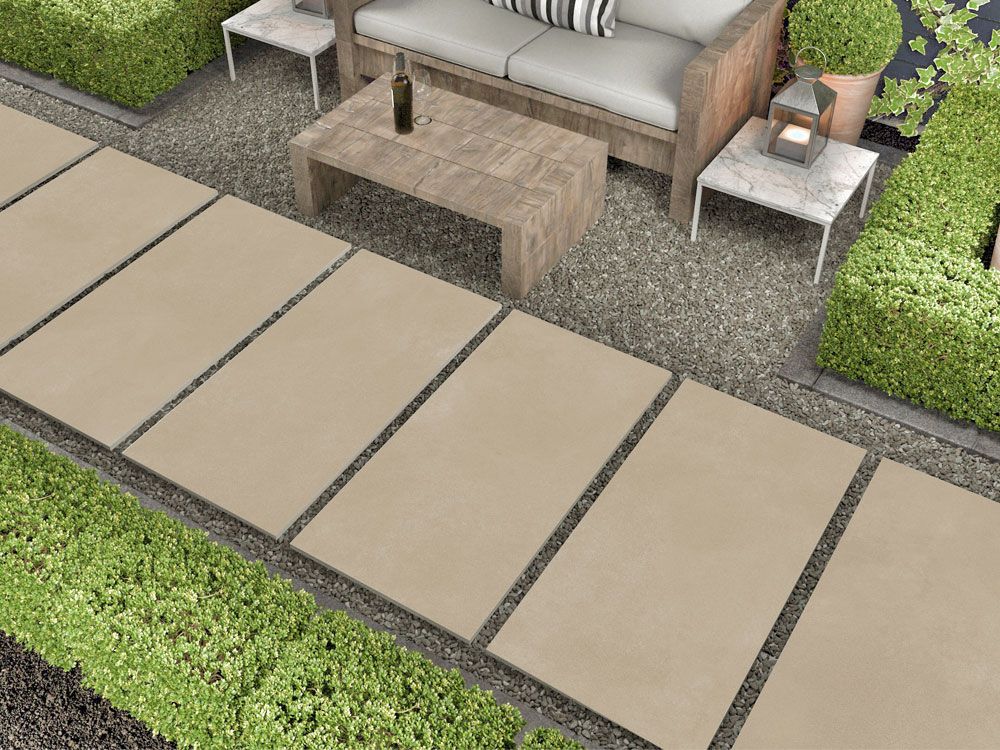 Luna Sand 60x60x2 см. външна настилка от гранитогрес 2 см, калиброван, идеален за веранди и градини — онлайн магазин KERANOVA
