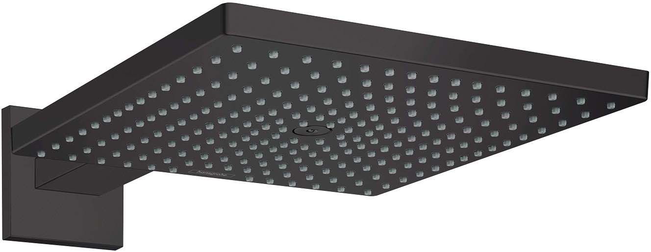 Hansgrohe Luxury Shower SET black matt вграден душов панел Raindance E 300 300x300 мм черен мат за онлайн магазин KERANOVA