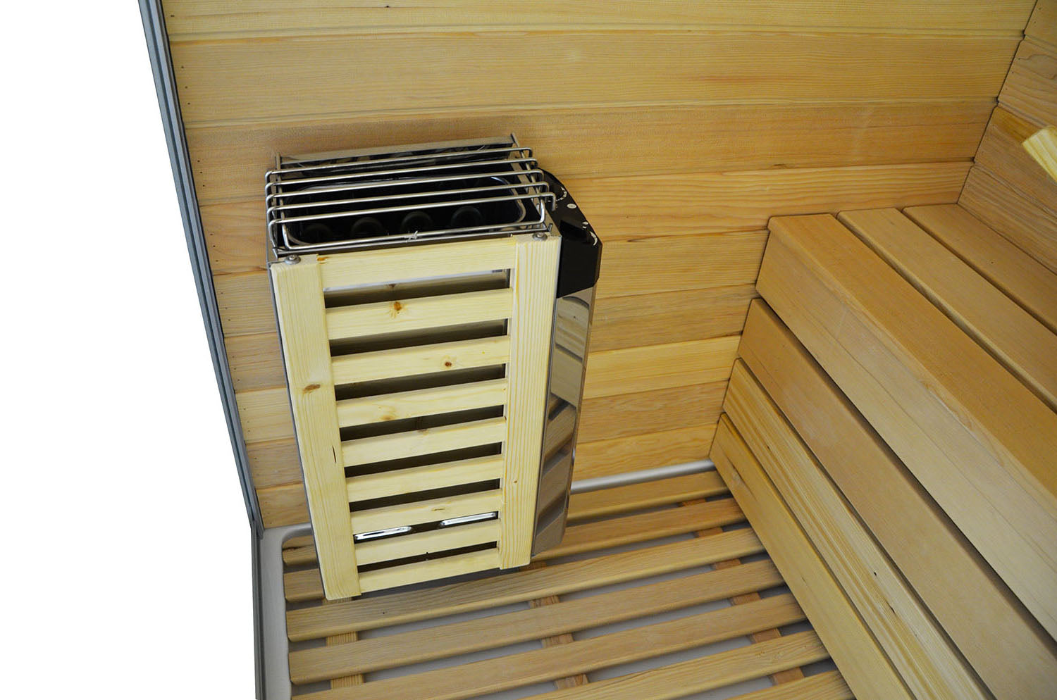 Парна душ кабина със сауна MO-1751W TRIO 180х110 см.