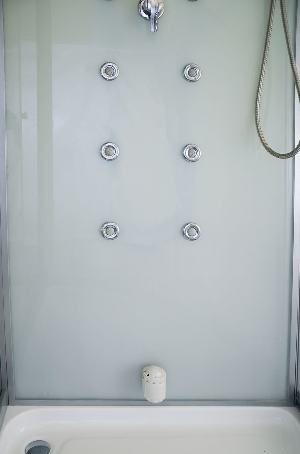 Парна душ кабина със сауна MO-1751W TRIO 180х110 см.