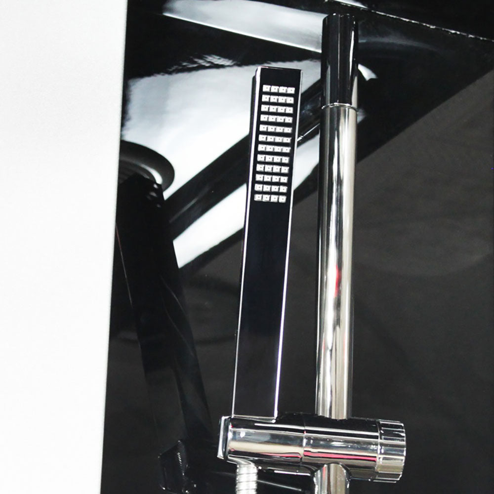 Парна душ кабина с инфрачервена сауна MUE-K1072 TRIO 145х90 см.
