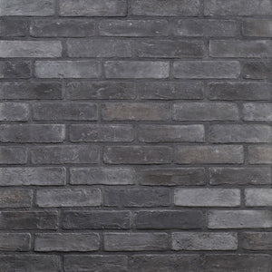 Alt Tag: Masterbrick Black 108779 плочка за баня в онлайн магазин за обзавеждане KERANOVA, тъмен декоративен черен тухлен стил