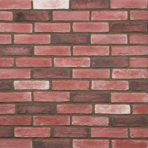 Masterbrick Red Tarnished 106061 - онлайн магазин KERANOVA, червени тухлени плочки за баня, текстура и патина