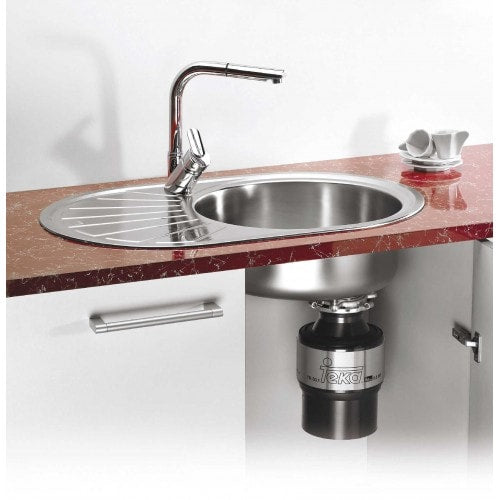 Мелница за хранителни отпадъци под мивка с дистанционен бутон и шумоизолация – онлайн магазин KERANOVA