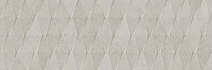 Mixit Art Blanco 30x90 бели декоративни стенни плочки с ромбоидна текстура за баня - онлайн магазин KERANOVA