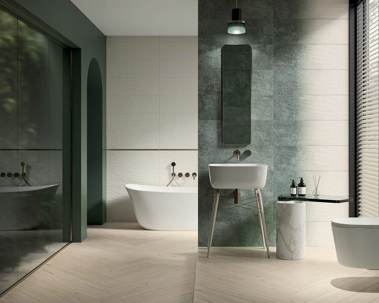 Nightwish 25x75 Paradyz матирани калибровани плочки за баня от Ceramika Paradyz – онлайн магазин за обзавеждане за бани KERANOVA