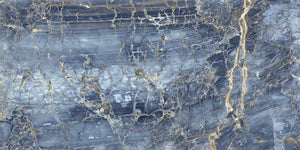 Notte Blue Polished 60x120 плочки морски син мраморен ефект за баня от онлайн магазин KERANOVA