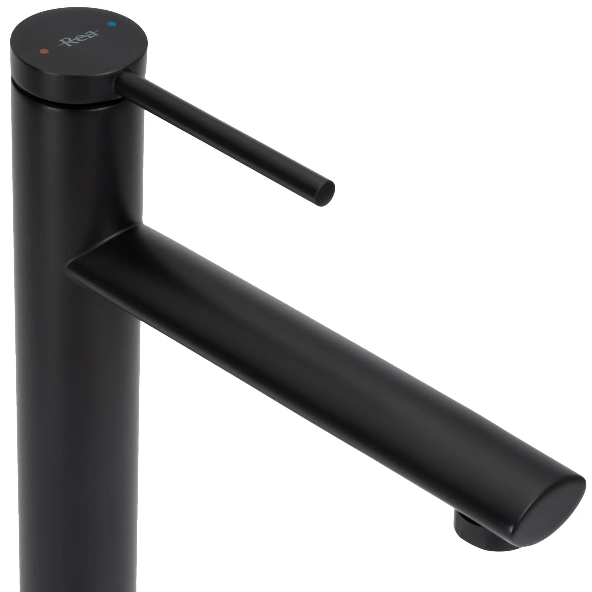 Комплект Oval Black – матов черен смесител за мивка Oval Black Low от онлайн магазин за обзавеждане за бани KERANOVA