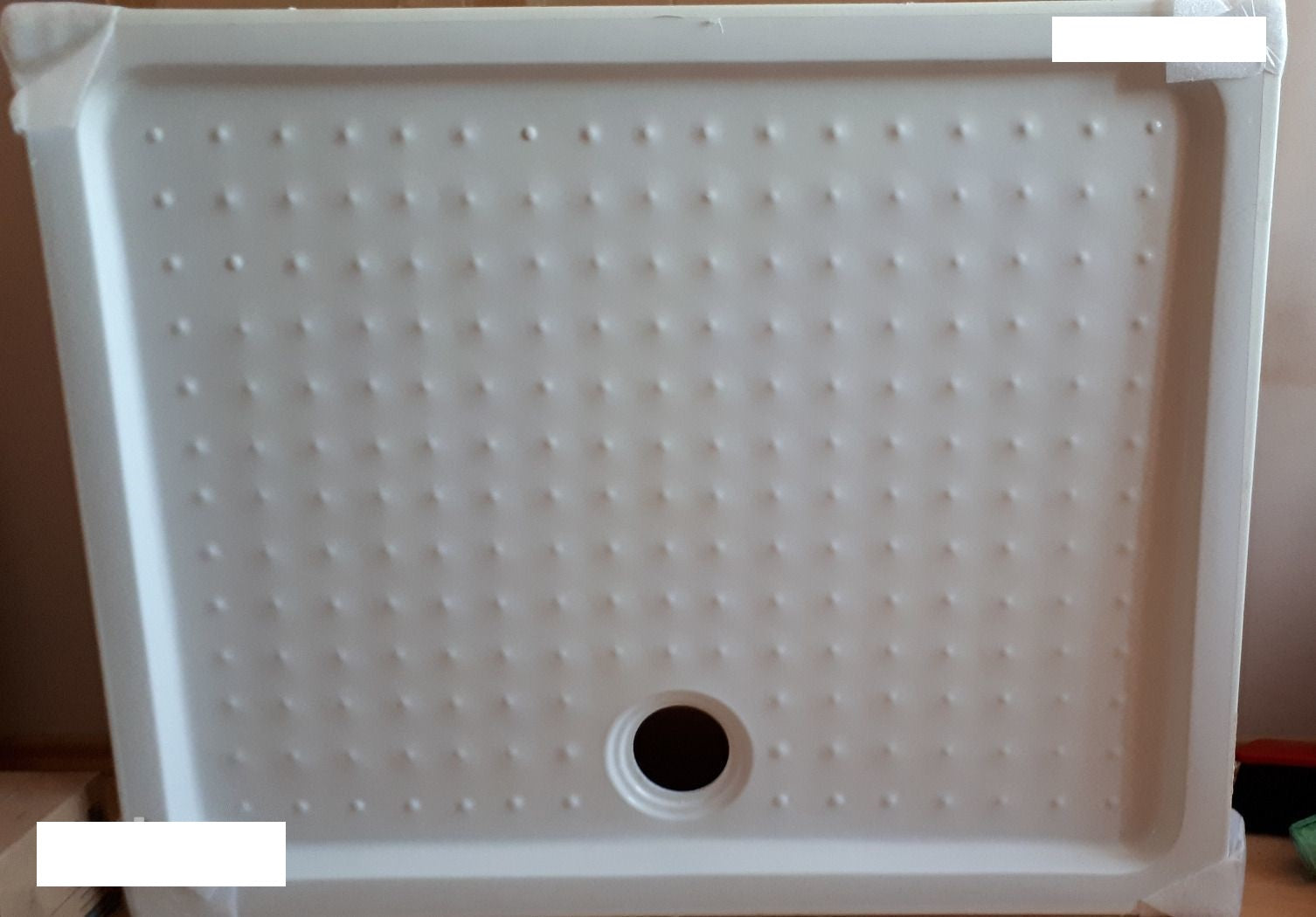 Акрилно корито 80х120 см. бяло поддушово корито с крака и сифон, онлайн магазин за обзавеждане за бани KERANOVA