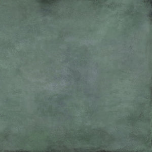 Patina Plate Green Mat R 59.8x59.8 – зелена матова керамична плочка с патиниран ефект за баня, онлайн магазин за обзавеждане KERANOVA