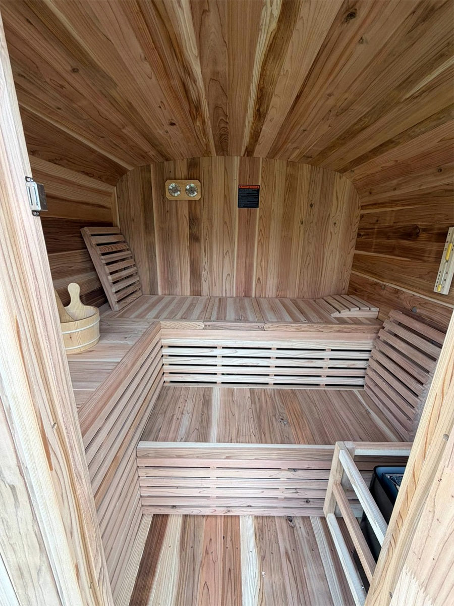 Външна сауна Cedar 196х196х216 см.