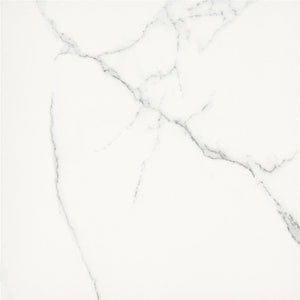 Parisian White Mat 60x60 бял мраморен плот за баня от KERANOVA, елегантен матов финиш за под и стена