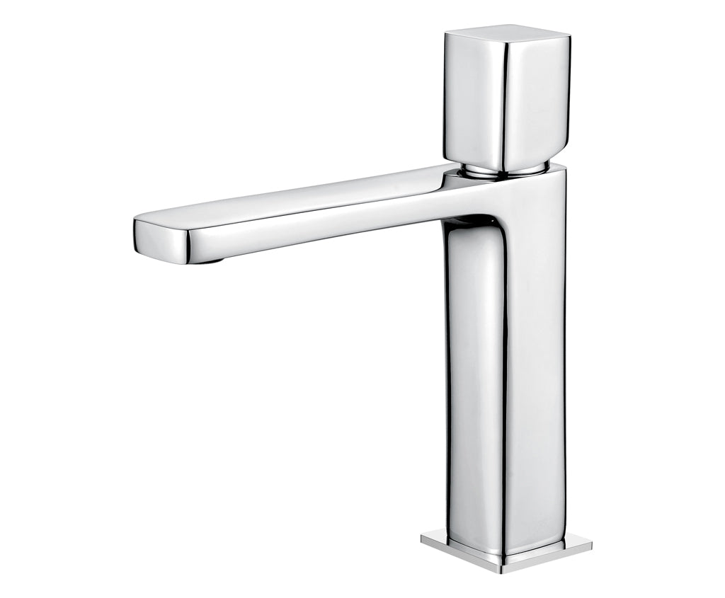 Смесител за мивка QB - Aquagrif хром, стоящ без изпразнител, онлайн магазин за обзавеждане за бани KERANOVA