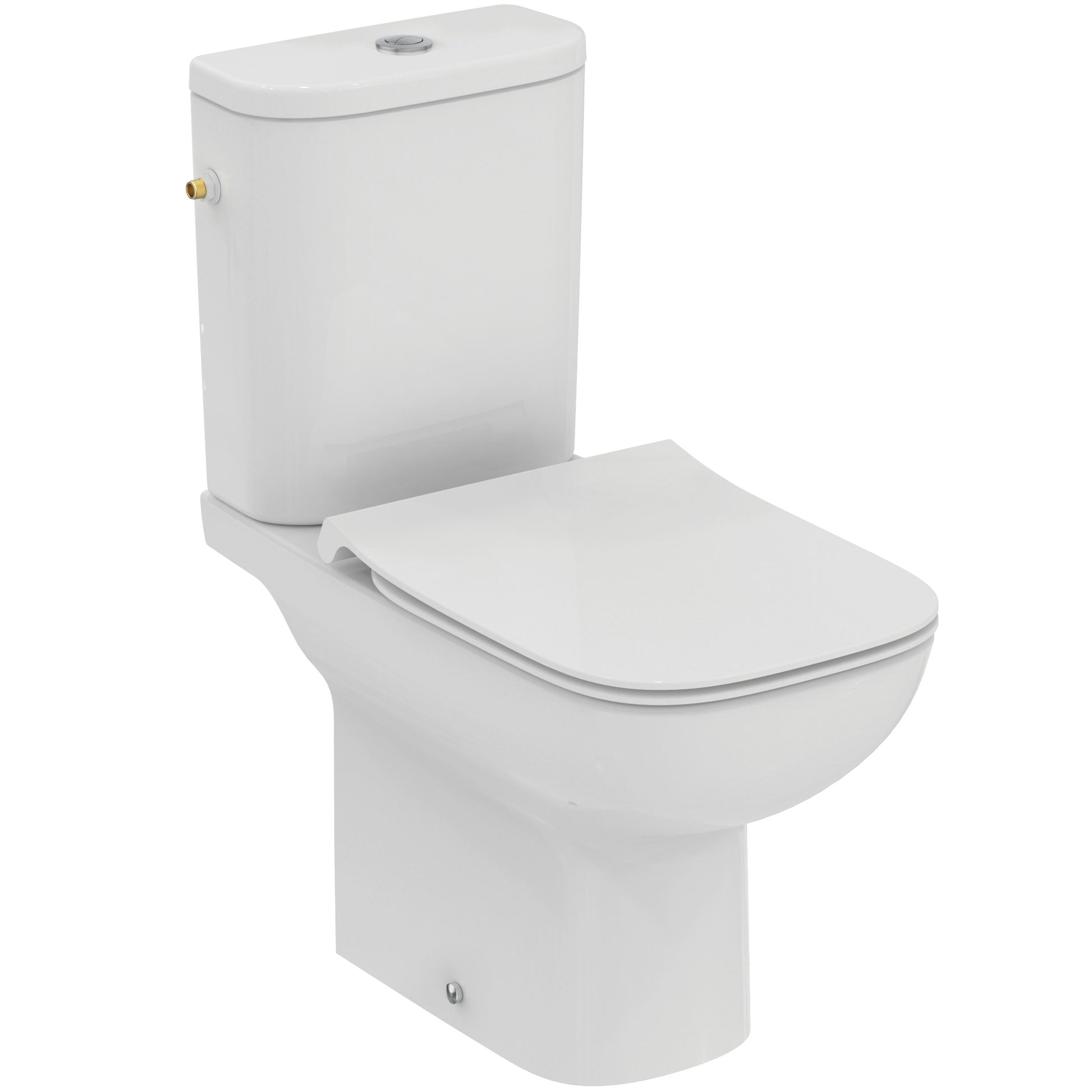 Моноблок Connect I.Life A RimLS+ - Ideal Standard бял моноблок с RimLS+ казанче и плавно затваряне за онлайн магазин KERANOVA