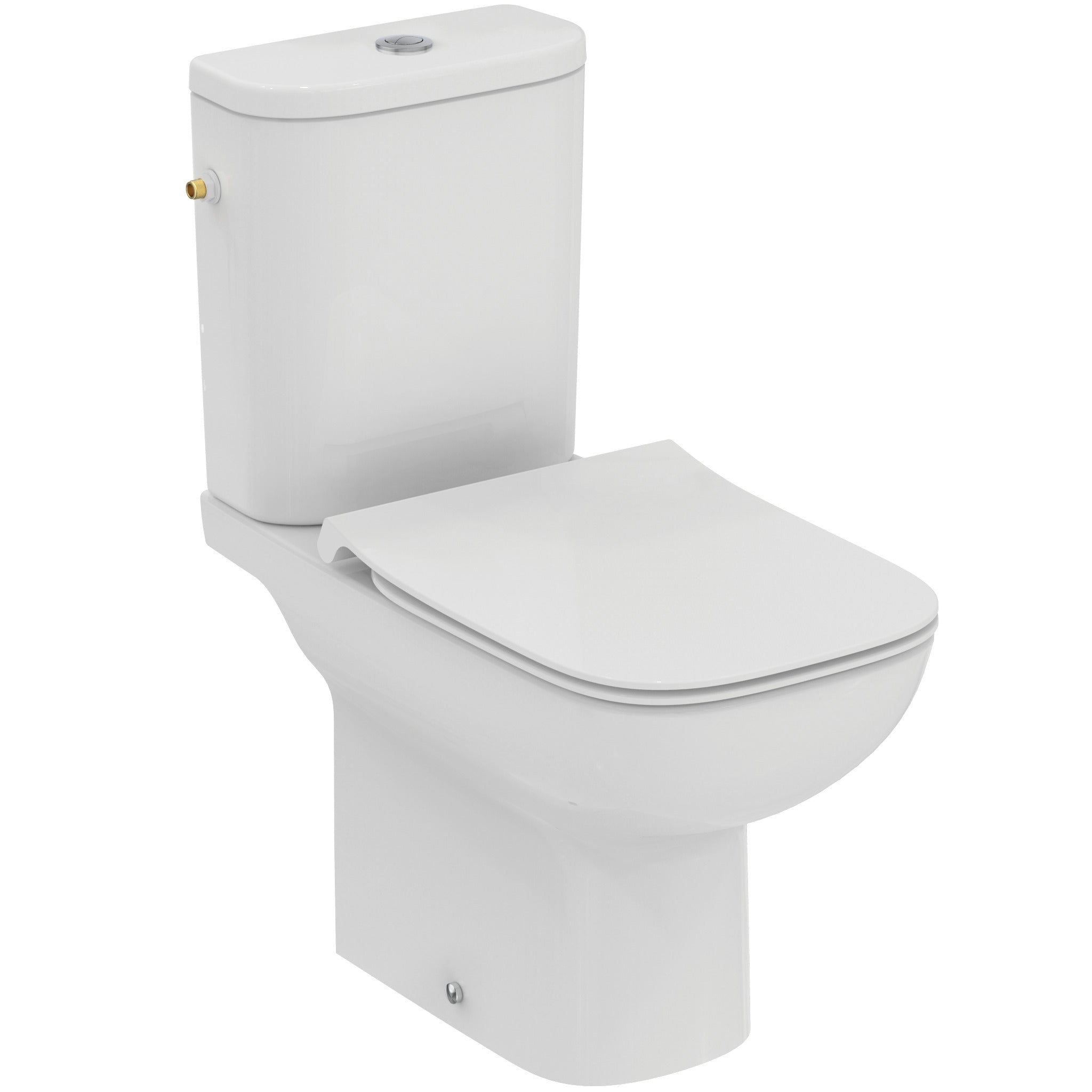 Моноблок Connect I.Life A RimLS+ - Ideal Standard бял моноблок с RimLS+ казанче и плавно затваряне за онлайн магазин KERANOVA