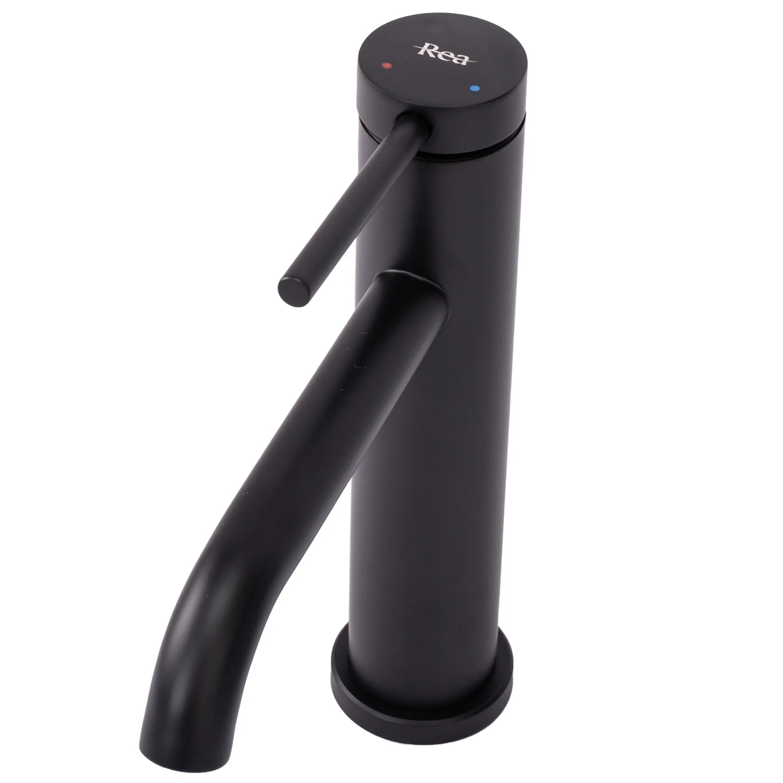 Смесител Rea Clif Black Mat - черен мат, мивка, модерен черен мат дизайн, керамичен механизъм, KERANOVA онлайн магазин