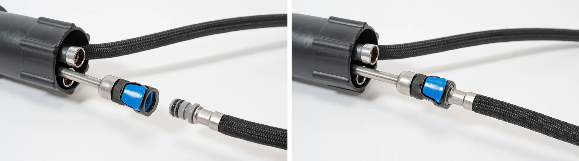 Кухненски смесител Fresh Black – изтеглящ душ и меки връзки, монтаж едноръкохватков, аератор, REA, онлайн магазин KERANOVA