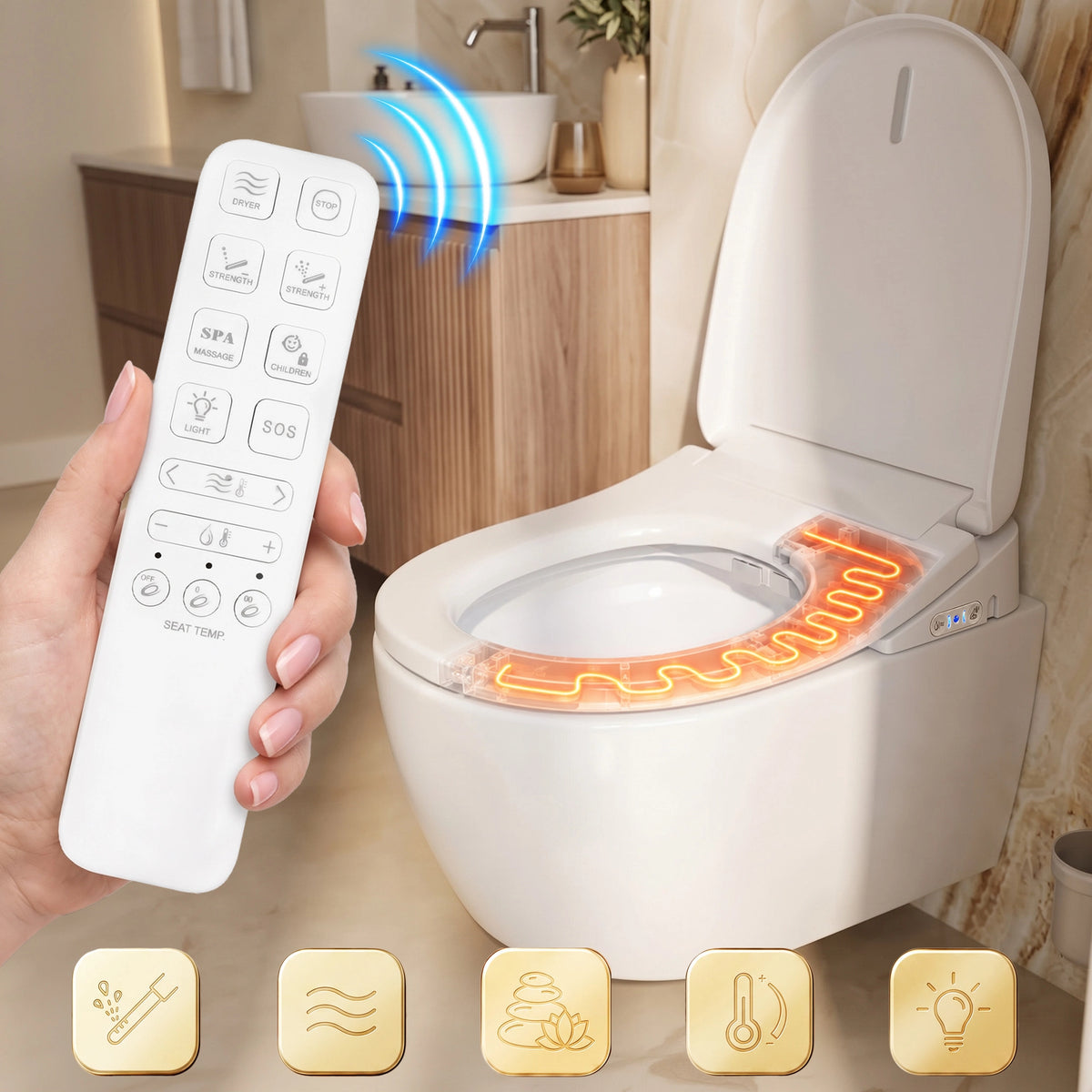Тоалетна Carlo Smart Comfort Tornado