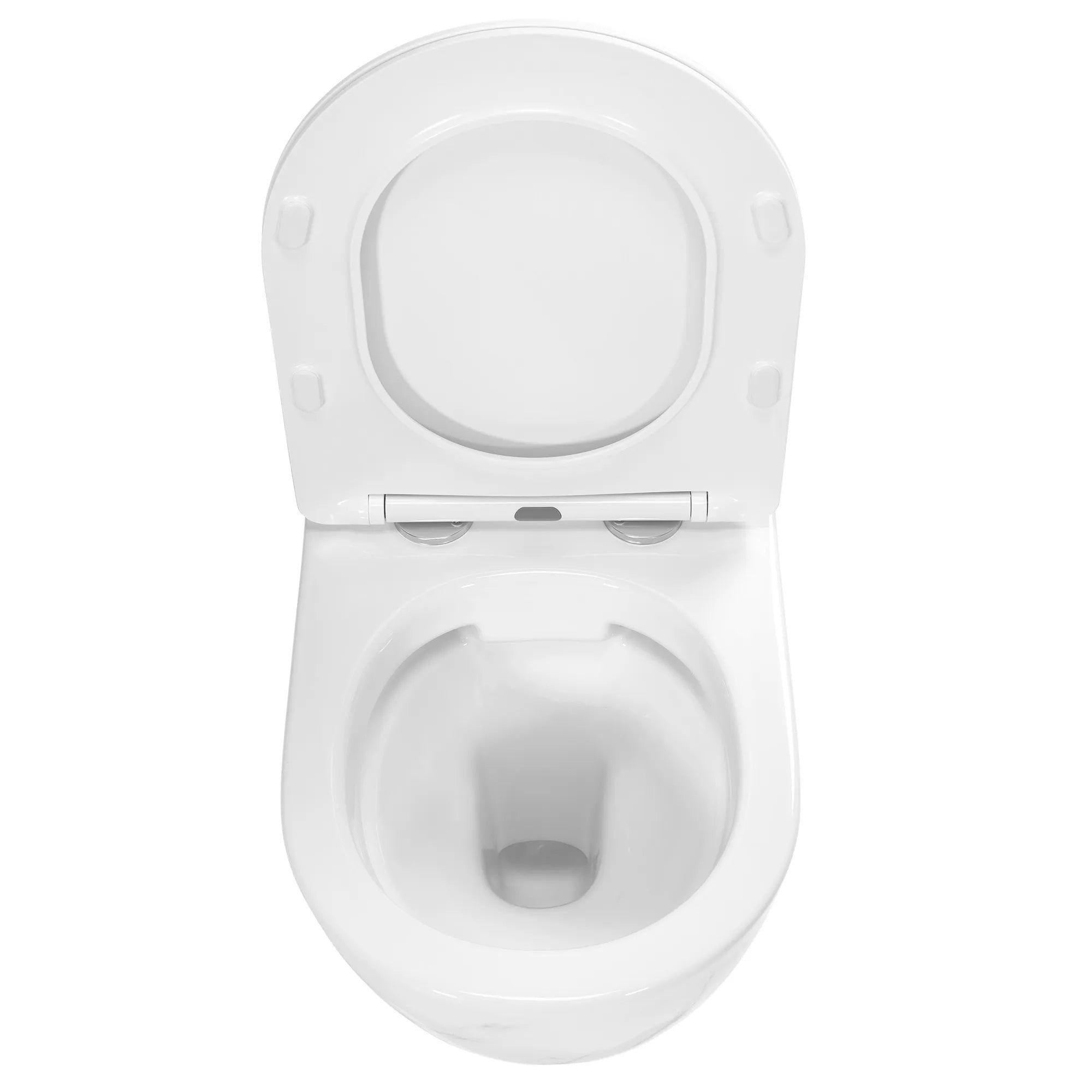 Carlos Nature Marble Rimless конзолна тоалетна без ръб с декорация естествен камък, седалка със забавено падане – KERANOVA онлайн магазин