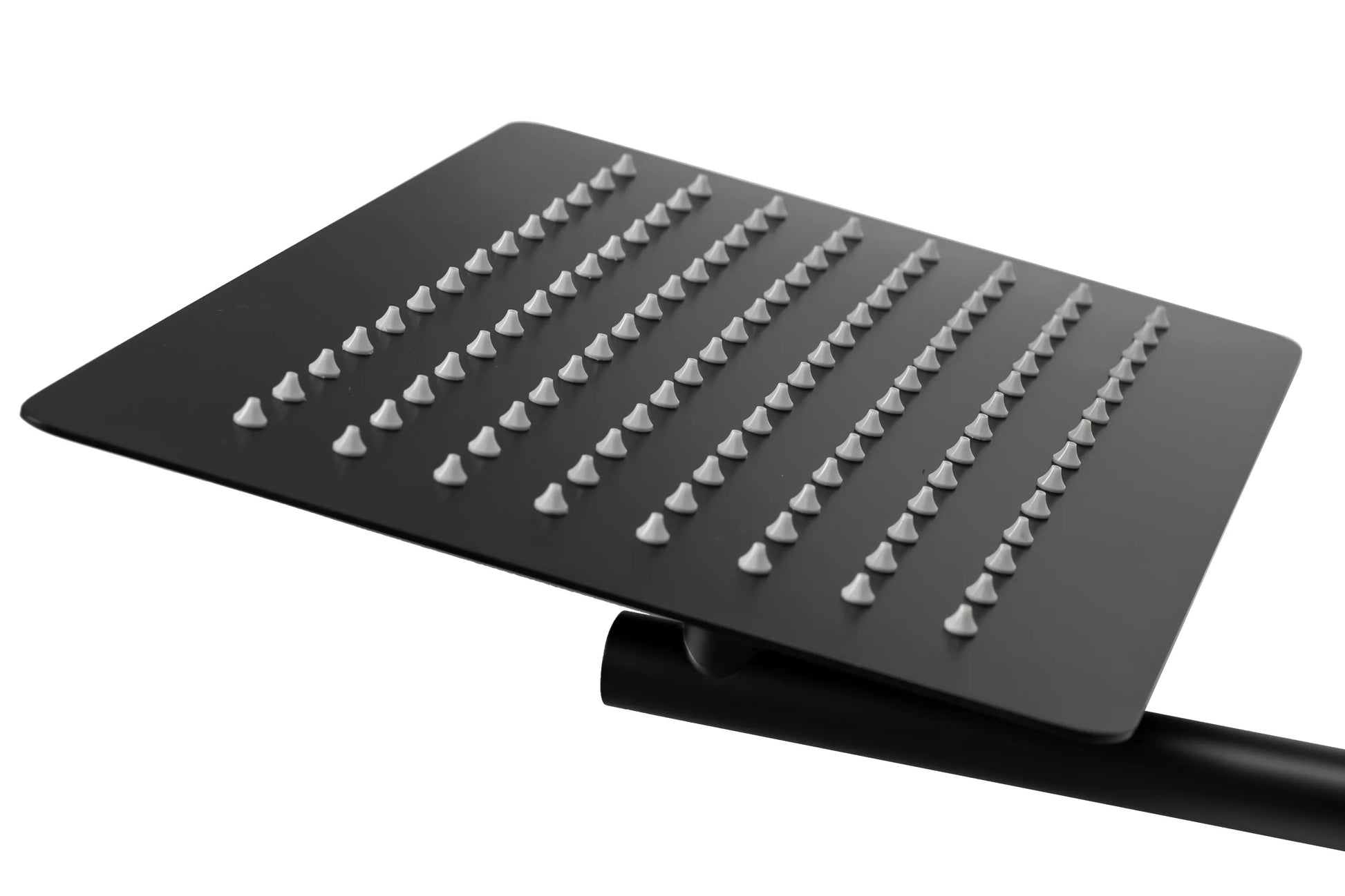 Вградена душ система Oval Black Box черен мат ултратънка метална душ пита 30x20 см за онлайн магазин KERANOVA