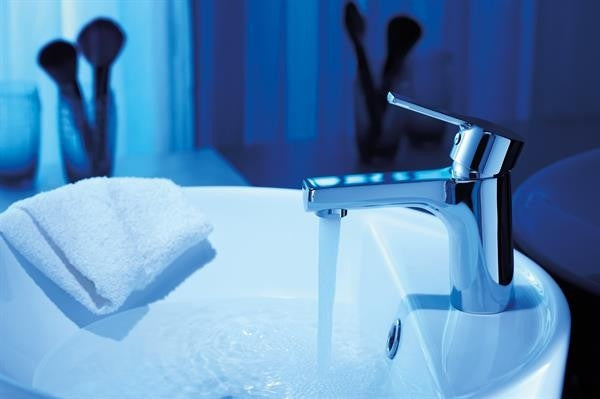 Смесител за мивка Rom хром с керамичен механизъм, модел ROM0561, онлайн магазин за обзавеждане за бани KERANOVA