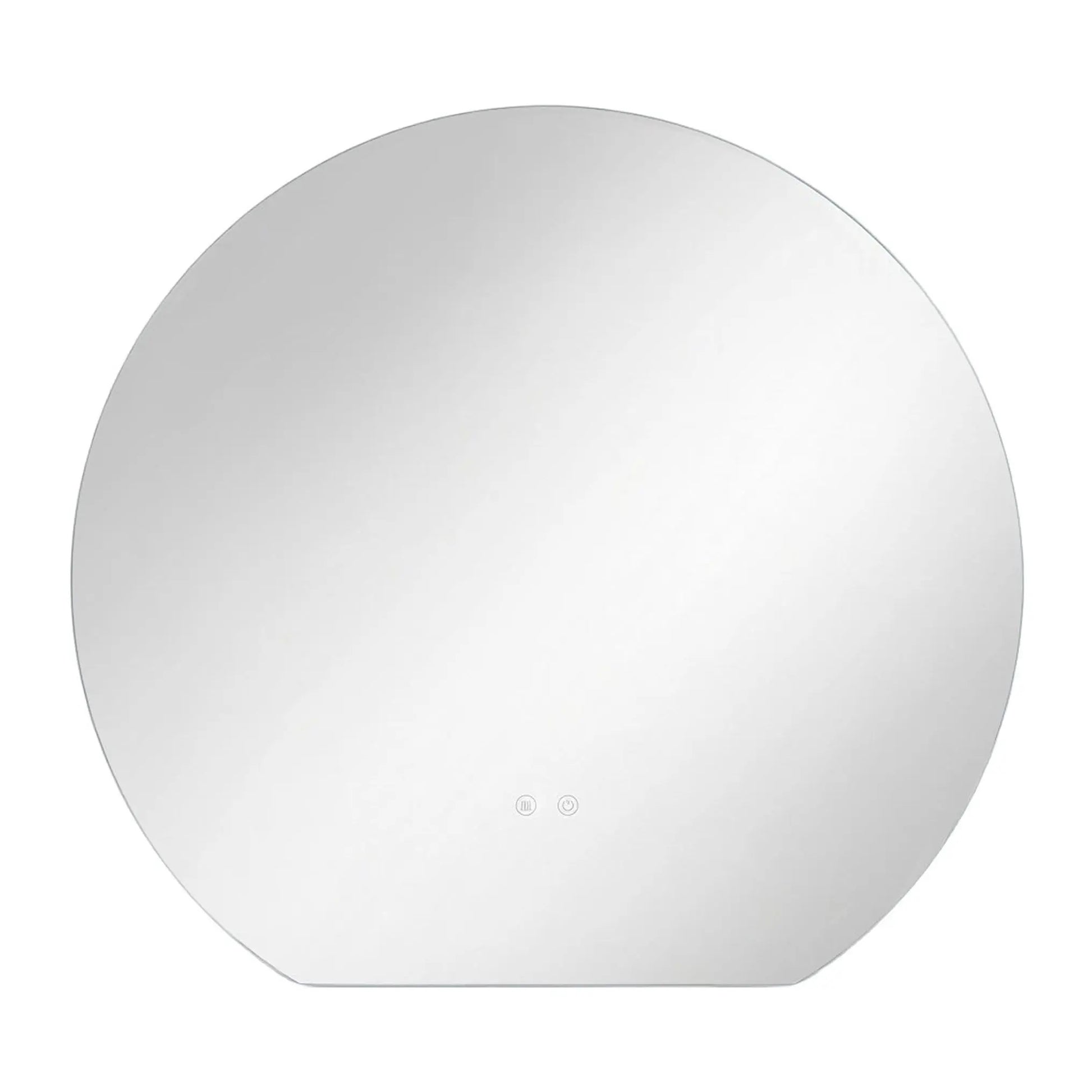 Огледало с осветление и подгрев Fabio 70 см. кръгло LED огледало за баня с антизамъгляване и touch бутон