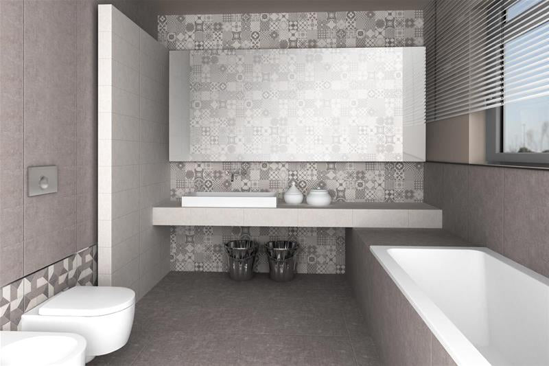 Баня Regal 20х50 см. - матови турски плочки 20x50 см с декоративен десен за баня, онлайн магазин KERANOVA