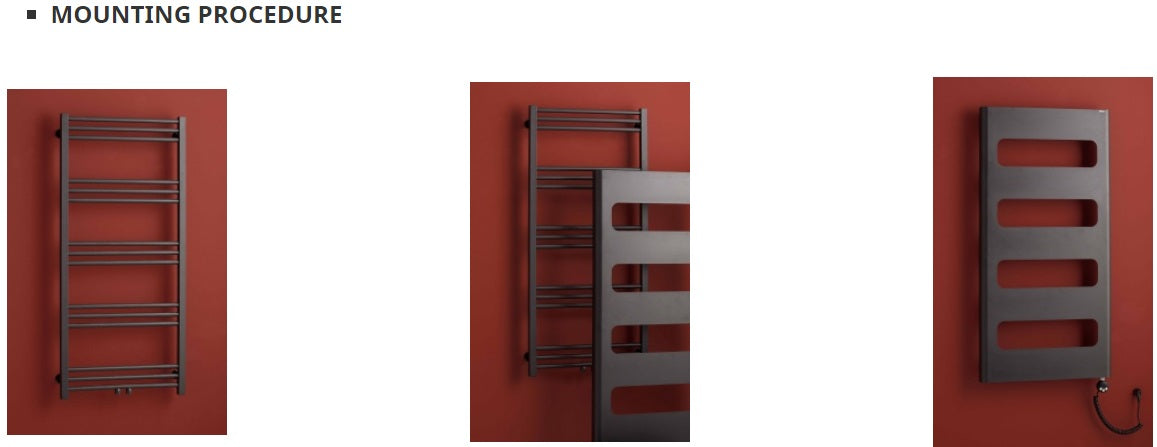 Лира Retro - P.M.H. дизайнерска лира за баня с декоративен панел, 600x1200 мм, 302W, 15 цвята, KERANOVA