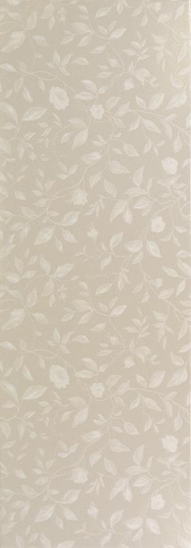 Selecta Flowers Vison 25.3x70.6 декоративен бежов плочка с флорален релеф, онлайн магазин за обзавеждане за бани KERANOVA