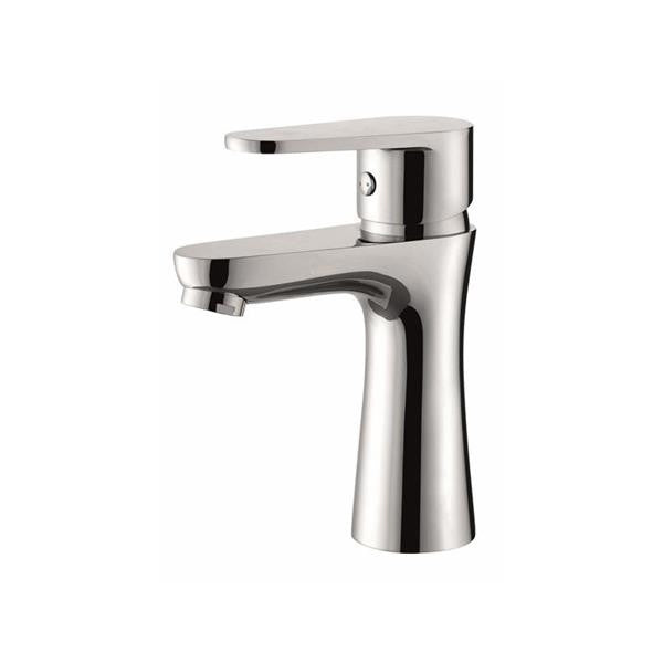 Смесител за мивка Sfc хром, керамичен затварящ механизъм, 5 г. гаранция – онлайн магазин за обзавеждане за бани KERANOVA