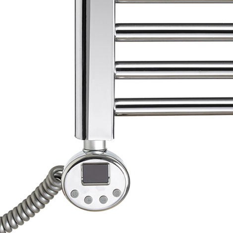 Нагревател за лира Ercos с терморегулатор хром, термозащита, цифров контрол, онлайн магазин за обзавеждане за бани KERANOVA